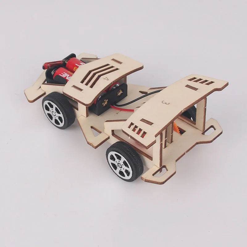 Assembly Racing Science Small Manufacturing Invention DIY Assembly Material Pack Experiment Handmade Children's Puzzle Toys - ToylandEU