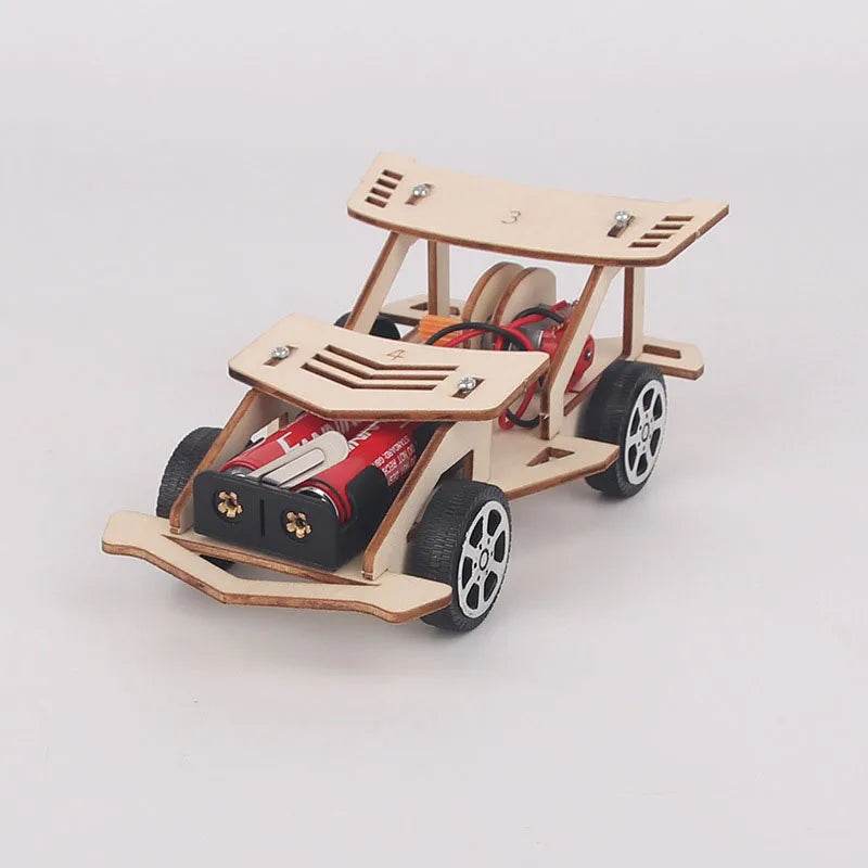 Assembly Racing Science Small Manufacturing Invention DIY Assembly Material Pack Experiment Handmade Children's Puzzle Toys - ToylandEU