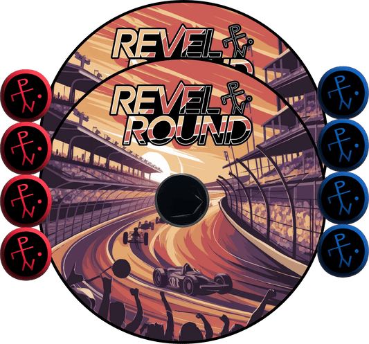 Victory Lap Edition | Revel Round Lawn Toss Game Set