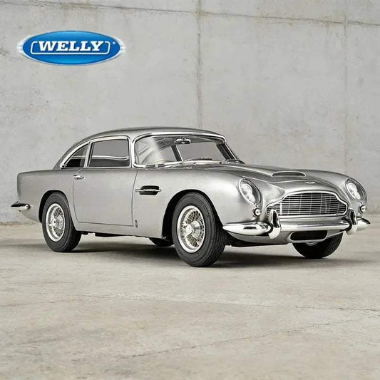 Aston Martin DB5 Diecast 124 Scale Model Car Collectible - ToylandEU