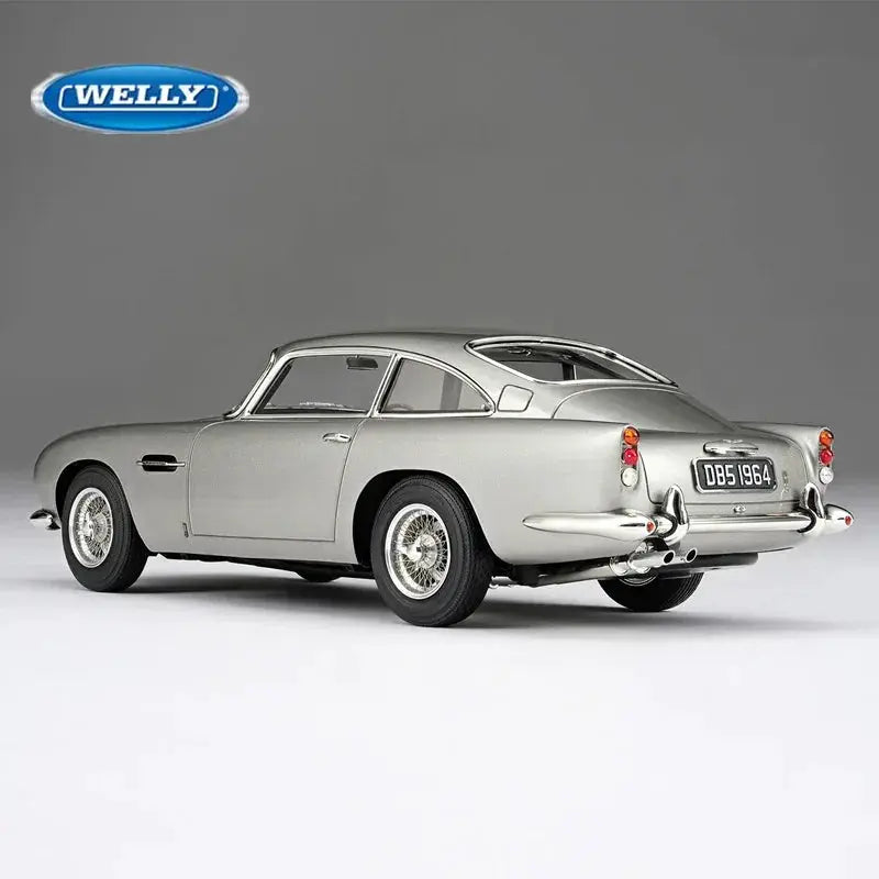 Aston Martin DB5 Diecast 124 Scale Model Car Collectible - ToylandEU