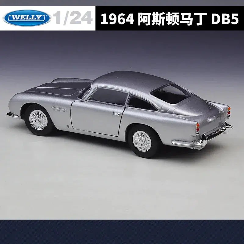 Aston Martin DB5 Diecast 124 Scale Model Car Collectible - ToylandEU