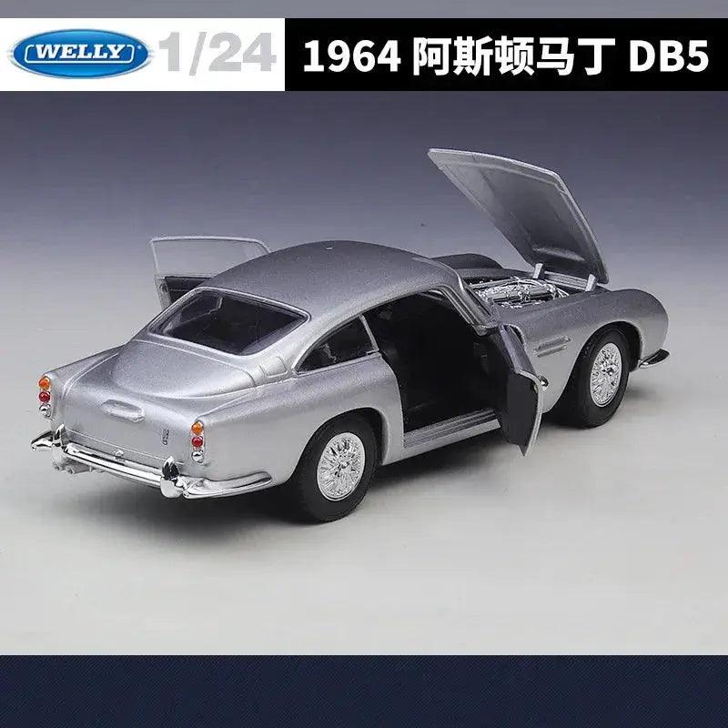  Aston Martin DB5 Diecast 124 Scale Model Car Welly -  ToylandEU™