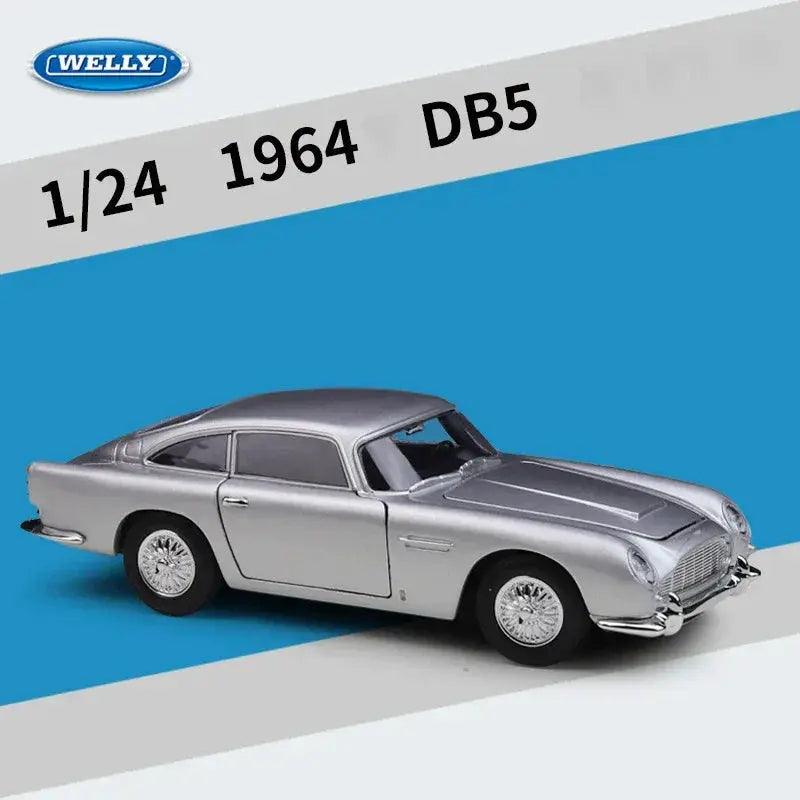  Aston Martin DB5 Diecast 124 Scale Model Car Welly -  ToylandEU™