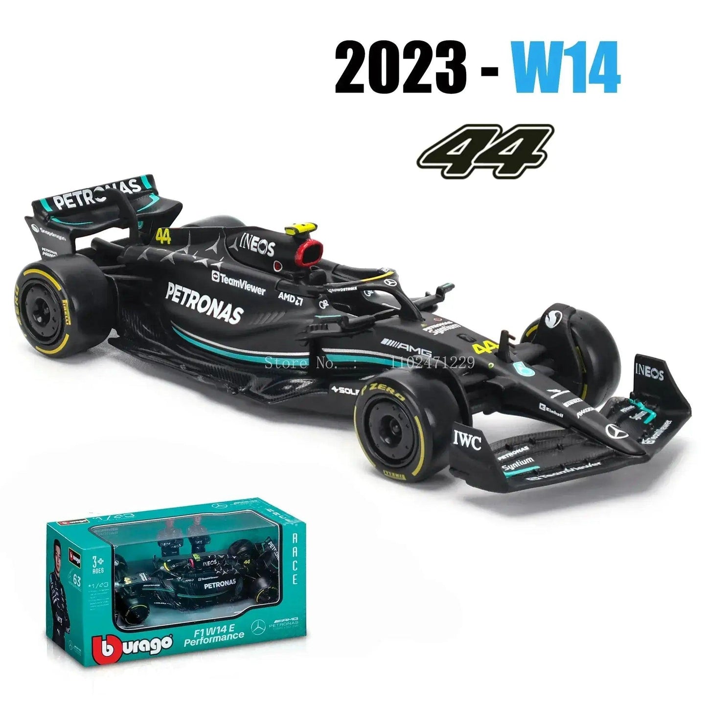  Aston Martin F1 AMR23 Diecast Model Car Elite Detail -  ToylandEU™