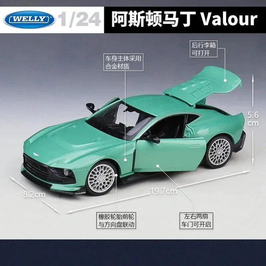  Aston Martin Valour Premium Diecast Car Model 1 To 24 -  ToylandEU™