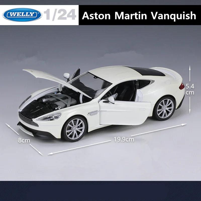 Aston Martin Vanquish Diecast | 1:24 Alloy | Toylandeu™