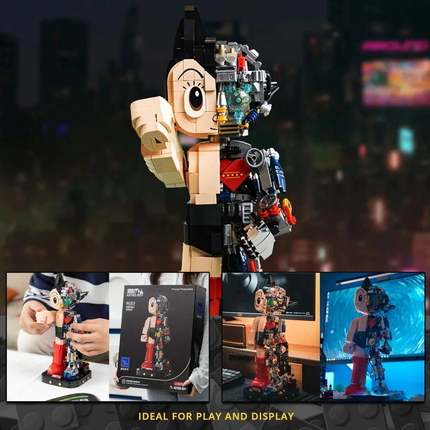 Astro Boy Building Blocks Toy Collectible Action Figure - ToylandEU