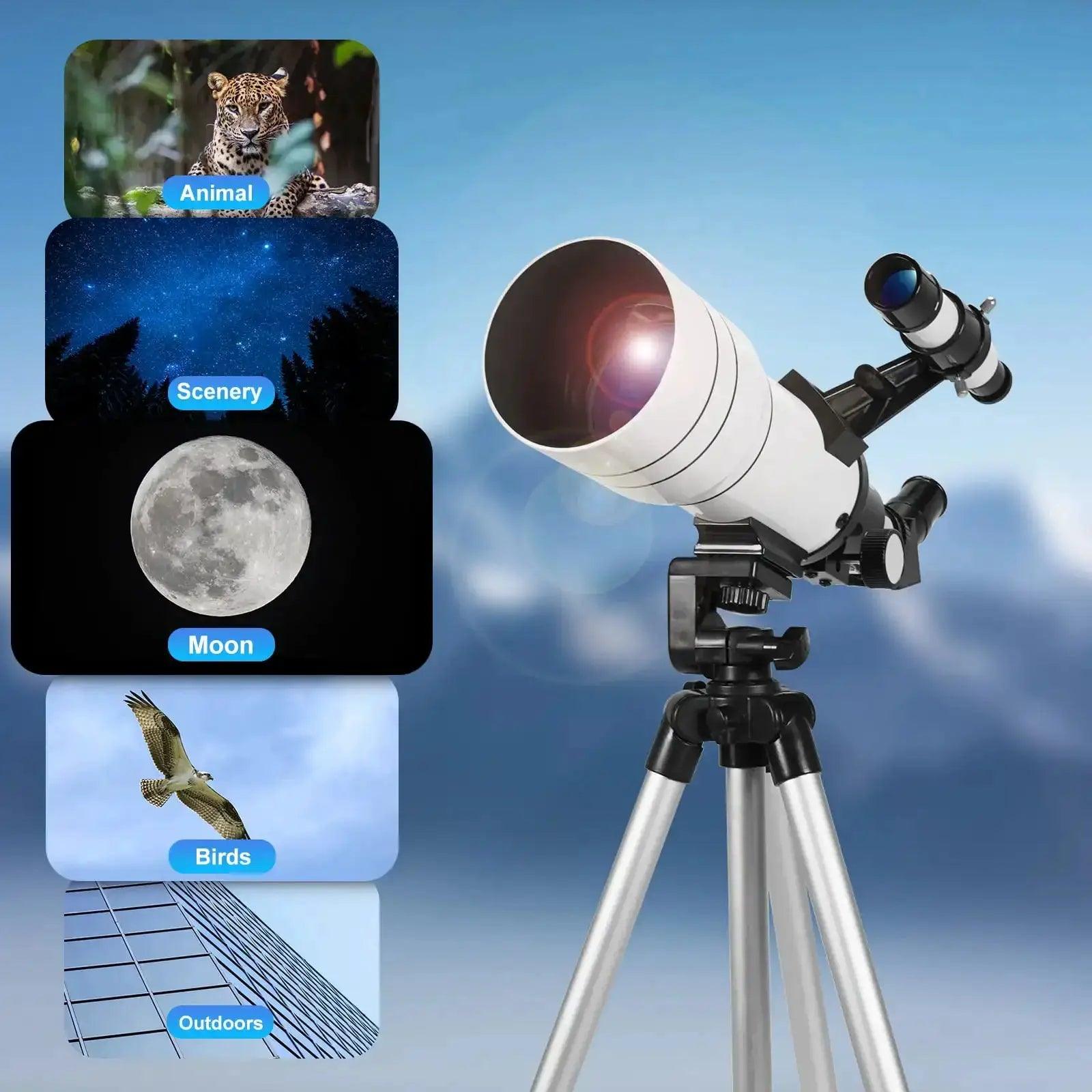  Astronomical Telescope 70mm HD 150X Moon Watching Pro -  ToylandEU™