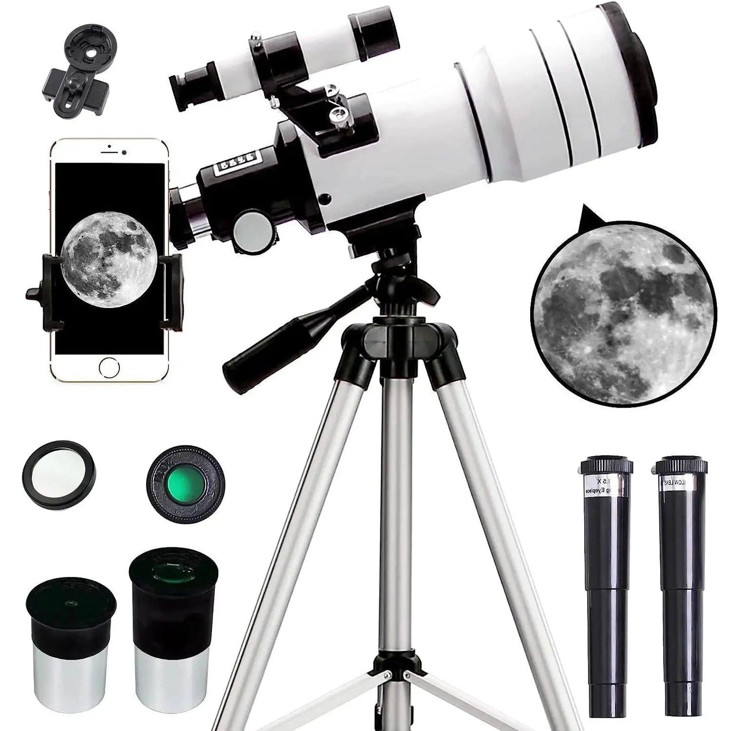  Astronomical Telescope 70mm HD 150X Moon Watching Pro -  ToylandEU™