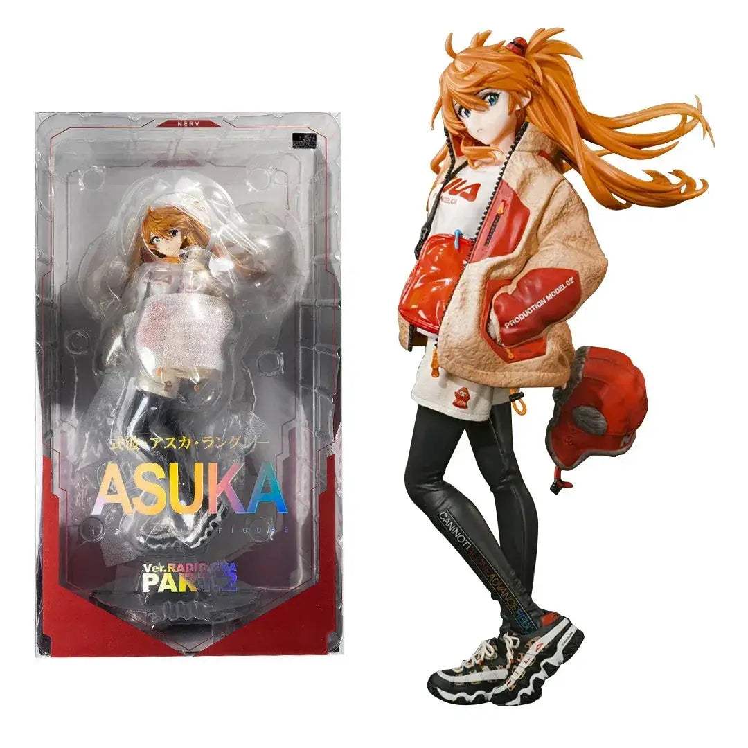 Asuka Langley Soryu Anime Figurine, Neon Genesis Evangelion EVA Action Figure 23 CM - ToylandEU