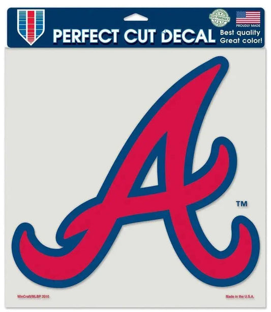  Atlanta Braves 8x8 Die Cut Color Vinyl Decal Outdoor -  ToylandEU™