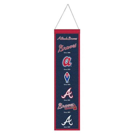  Atlanta Braves Banner Wool 8x32 Heritage Evolution Design -  ToylandEU™