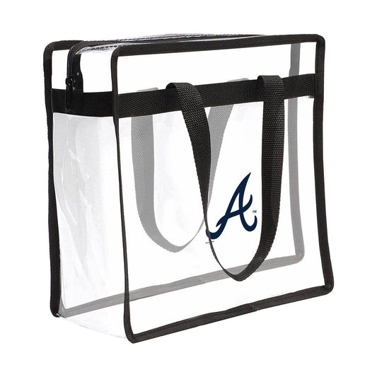 Atlanta Braves Clear Stadium Tote Bag PVC Weatherproof - ToylandEU