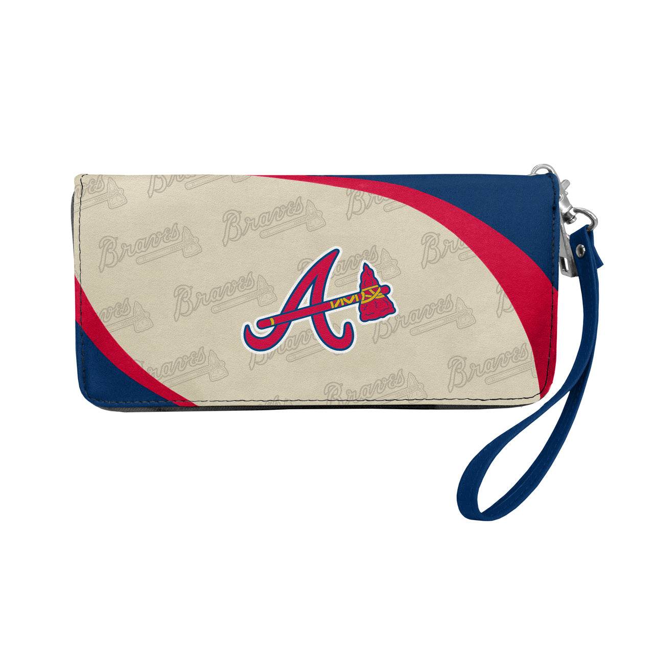 Atlanta Braves Curve Wallet Organizer With Wristlet - ToylandEU
