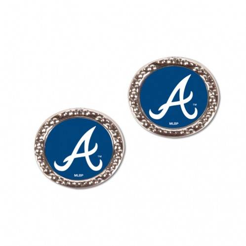 Atlanta Braves Earrings Post Style Special Order Official - ToylandEU