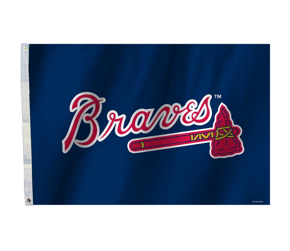 Atlanta Braves Flag 2x3 Official MLB Banner Outdoor Decor - ToylandEU