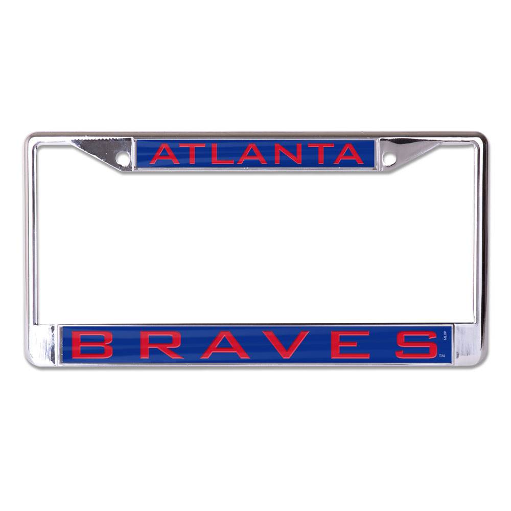 Atlanta Braves Inlaid License Plate Frame Special Order - ToylandEU