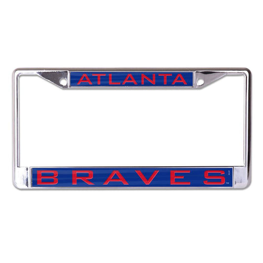 Atlanta Braves Inlaid License Plate Frame Special Order - ToylandEU