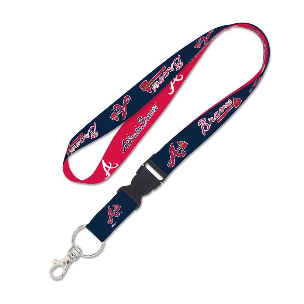 Atlanta Braves Lanyard With Detachable Buckle Two Color - ToylandEU