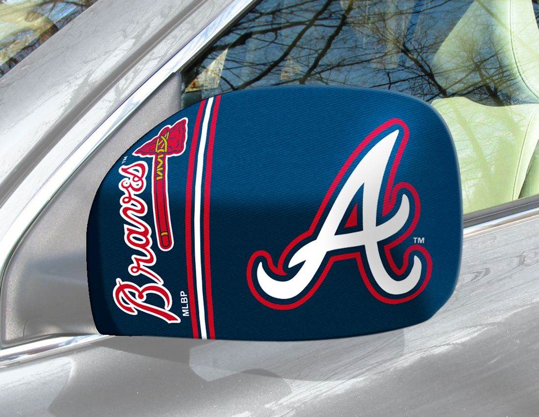 Atlanta Braves Mirror Cover Small 6x9 Fanmats Official - ToylandEU