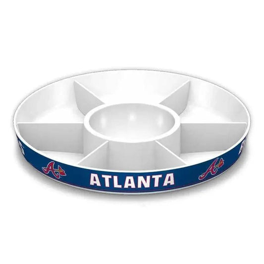  Atlanta Braves Party Platter With Dividers And Dipping Bowl -  ToylandEU™