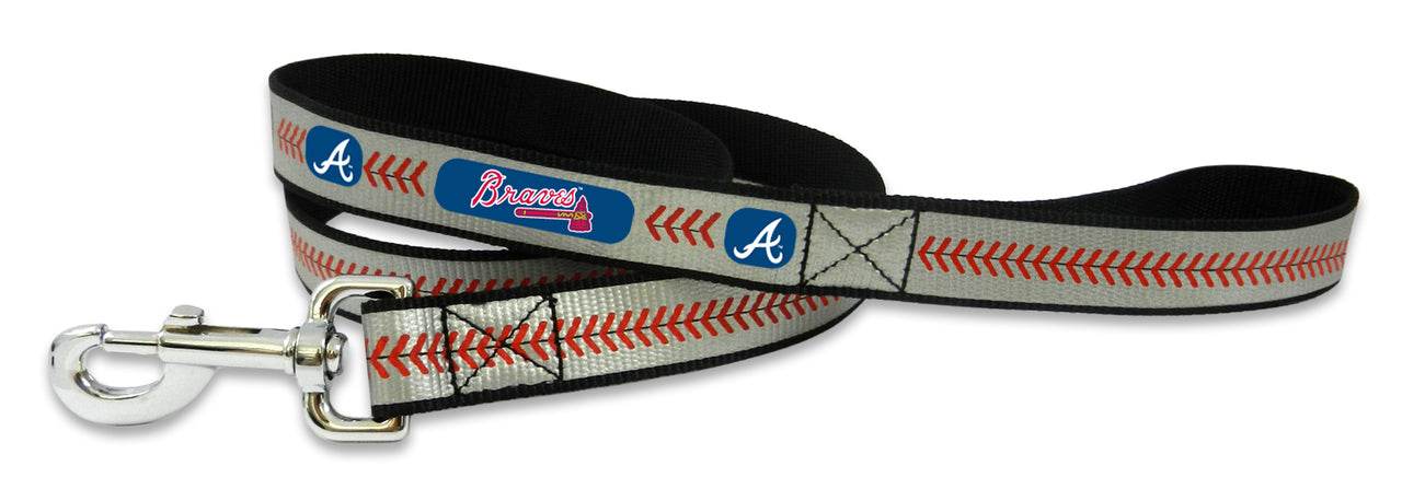 Atlanta Braves Pet Leash Reflective Baseball Size Large - ToylandEU