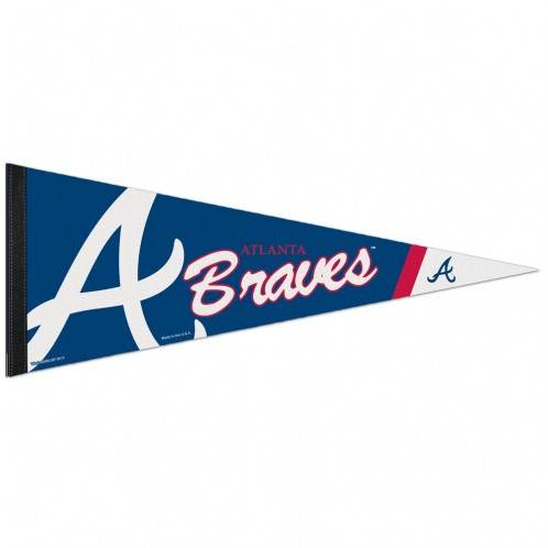 Atlanta Braves Premium Felt Pennant 12x30 Inches Official - ToylandEU