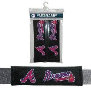 Atlanta Braves Seat Belt Pads Velour Comfort Set Two Pack -  ToylandEU™