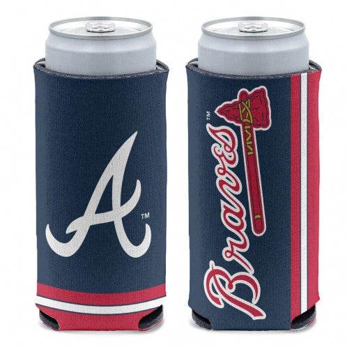 Atlanta Braves Slim Can Cooler Full Color Imprinted - ToylandEU