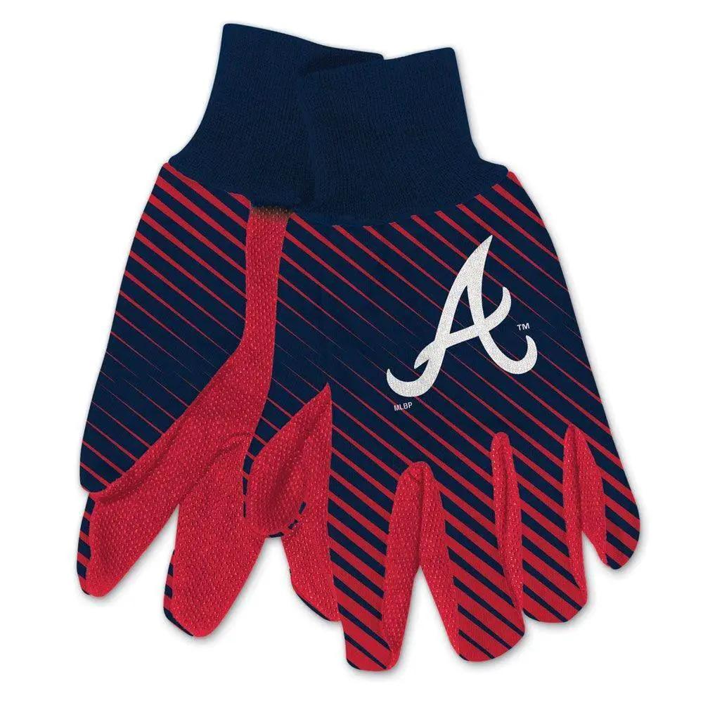  Atlanta Braves Two Tone Gloves Adult Size Warm Winter -  ToylandEU™