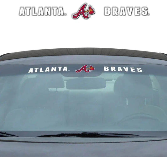  Atlanta Braves Windshield Decal 35x4 Universal Fit -  ToylandEU™
