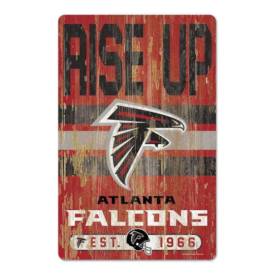  Atlanta Falcons 11x17 Wood Slogan Sign Wincraft Edition -  ToylandEU™