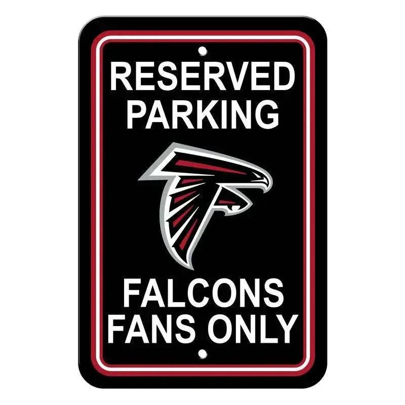  Atlanta Falcons 12x18 Plastic Reserved Parking Sign CO -  ToylandEU™