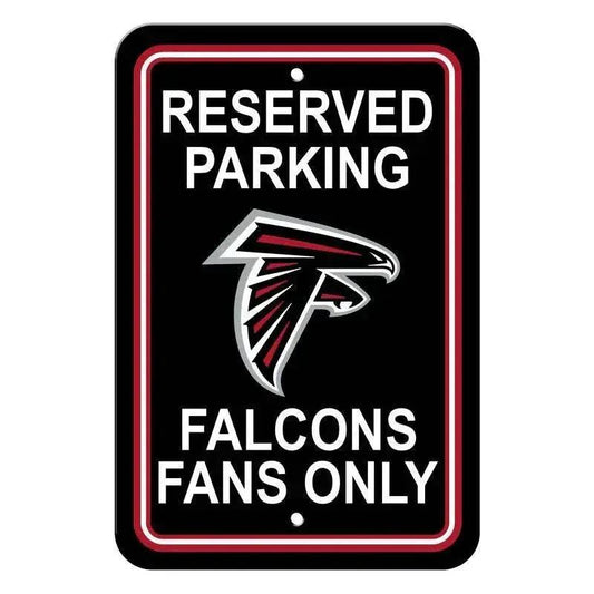  Atlanta Falcons 12x18 Plastic Reserved Parking Sign CO -  ToylandEU™