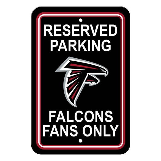 Atlanta Falcons 12x18 Plastic Reserved Parking Sign CO - ToylandEU