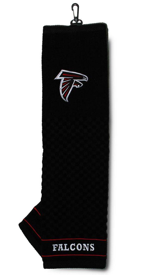 Atlanta Falcons 16 by 22 Embroidered Golf Towel Team Golf - ToylandEU