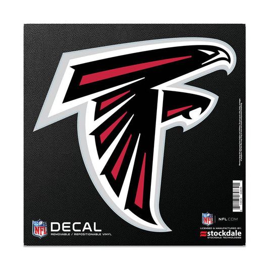 Atlanta Falcons 6x6 All Surface Logo Vinyl Decal Removable - ToylandEU