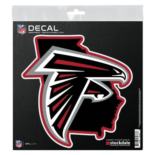  Atlanta Falcons 6x6 All Surface State Shape Decal Official -  ToylandEU™