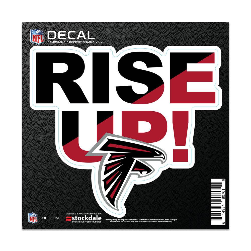 Atlanta Falcons All Surface 6x6 Decal Slogan Wincraft - ToylandEU
