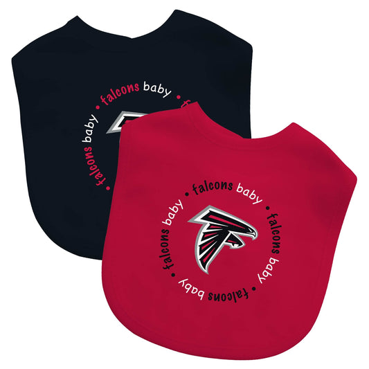 Atlanta Falcons Baby Bib Set Two Pack Officially Licensed - ToylandEU