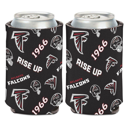 Atlanta Falcons Can Cooler Scatterprint Design Wincraft - ToylandEU