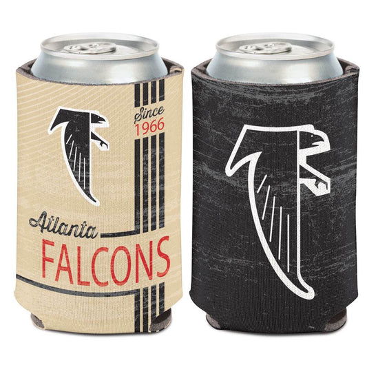 Atlanta Falcons Can Cooler Vintage Design 12oz Wincraft - ToylandEU