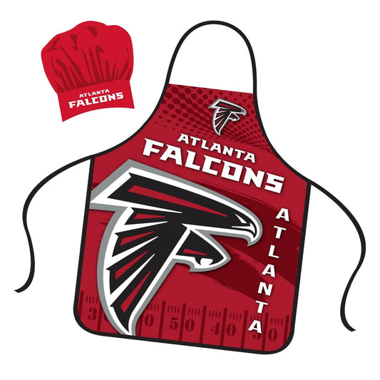 Atlanta Falcons Chef Hat And Apron Set Officially Licensed - ToylandEU