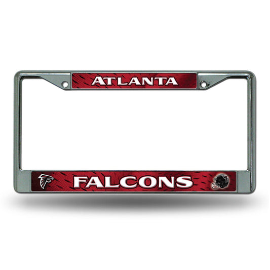 Atlanta Falcons Chrome License Plate Frame Printed Insert - ToylandEU