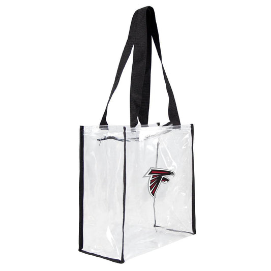 Atlanta Falcons Clear Square Stadium Tote Bag With Zipper - ToylandEU