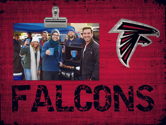 Atlanta Falcons Clip Frame 10x8 Wood Tailgate Photo USA - ToylandEU