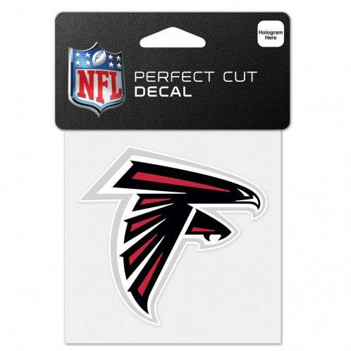 Atlanta Falcons Decal 4x4 Perfect Cut Color Outdoor Vinyl - ToylandEU