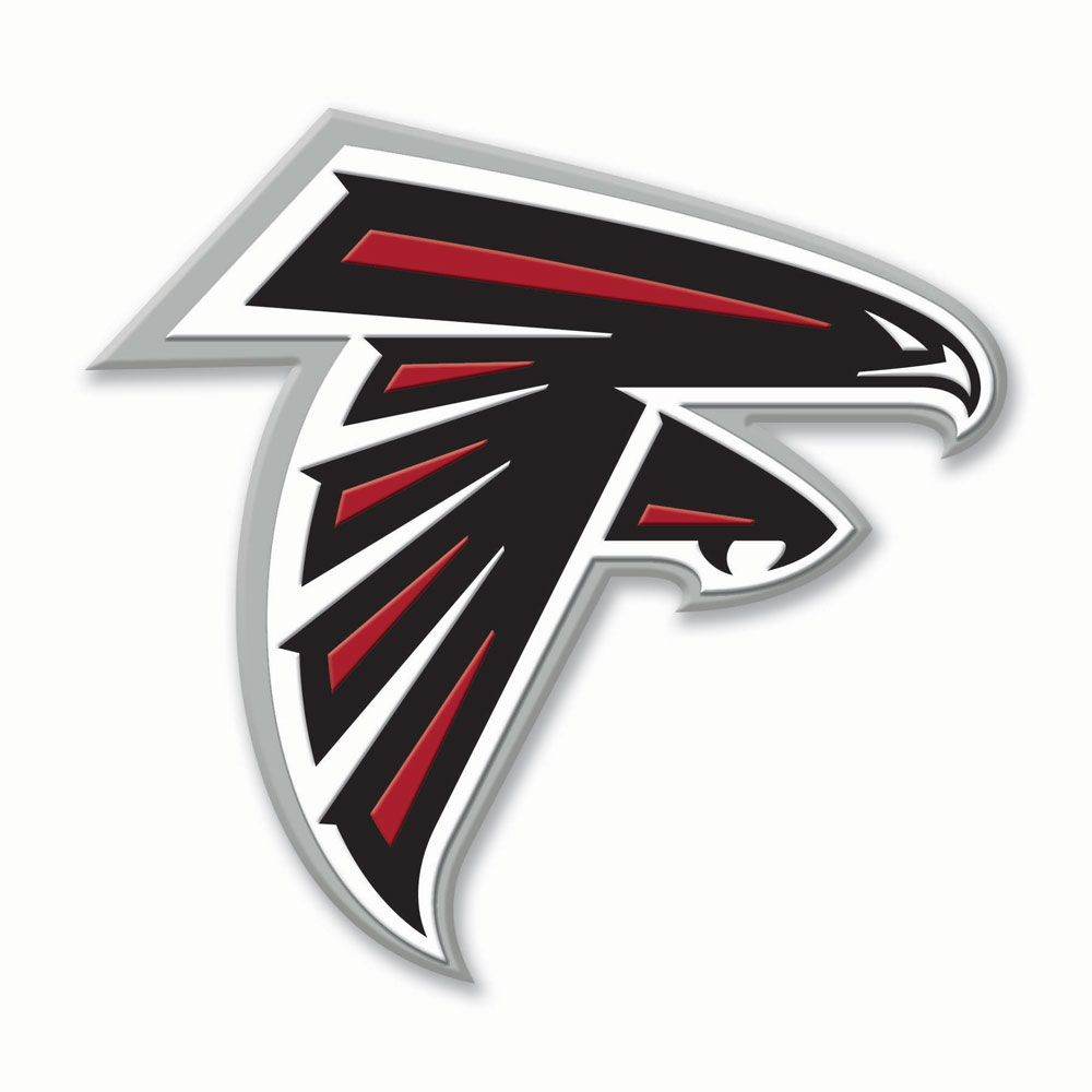Atlanta Falcons Flexible Decal PVC Adhesive Back Sticker - ToylandEU
