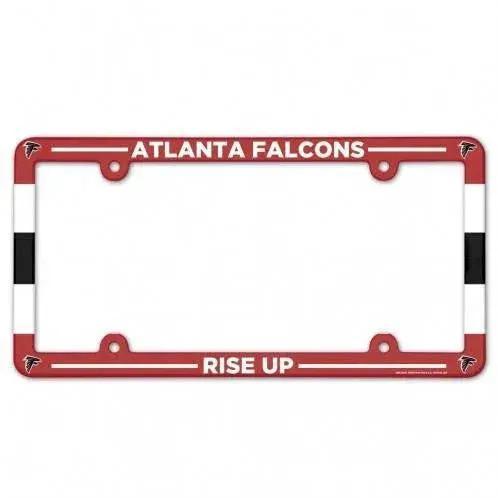  Atlanta Falcons Full Color Plastic License Plate Frame -  ToylandEU™